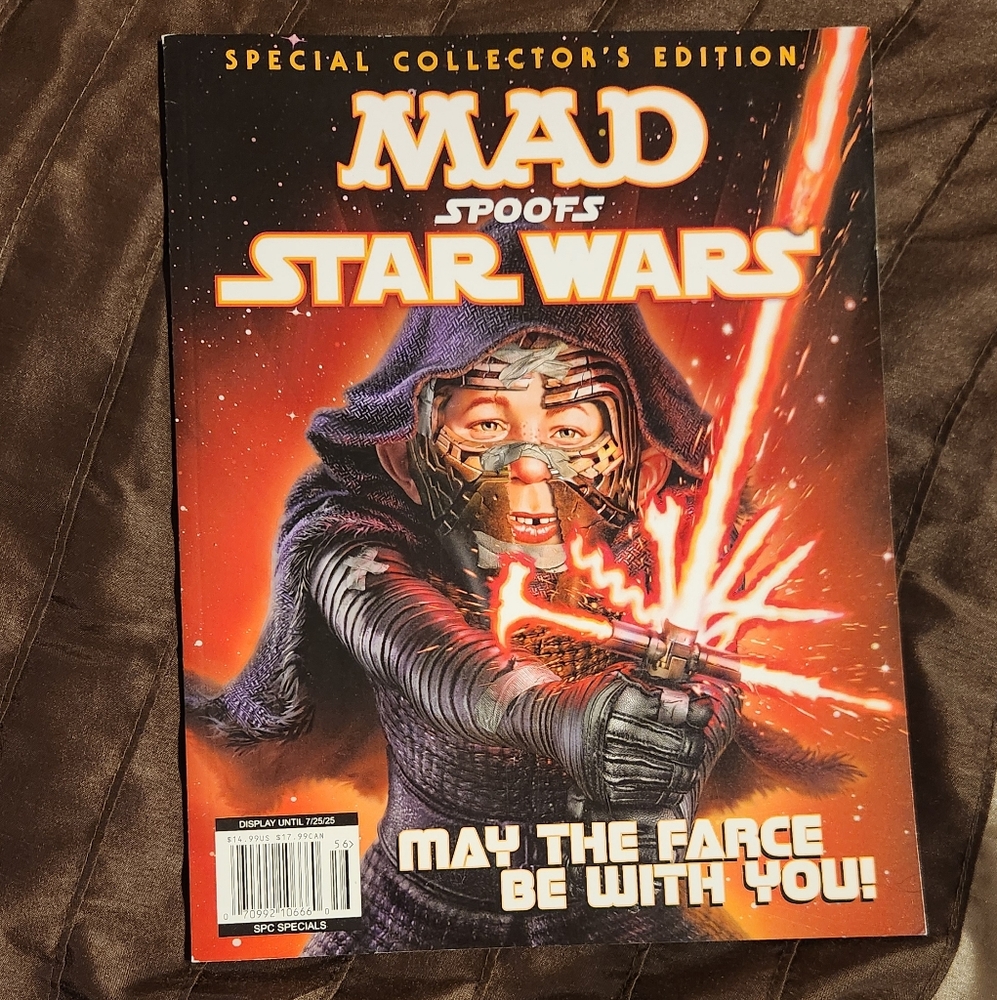 Star Wars Comic Book with Red and Black Cover